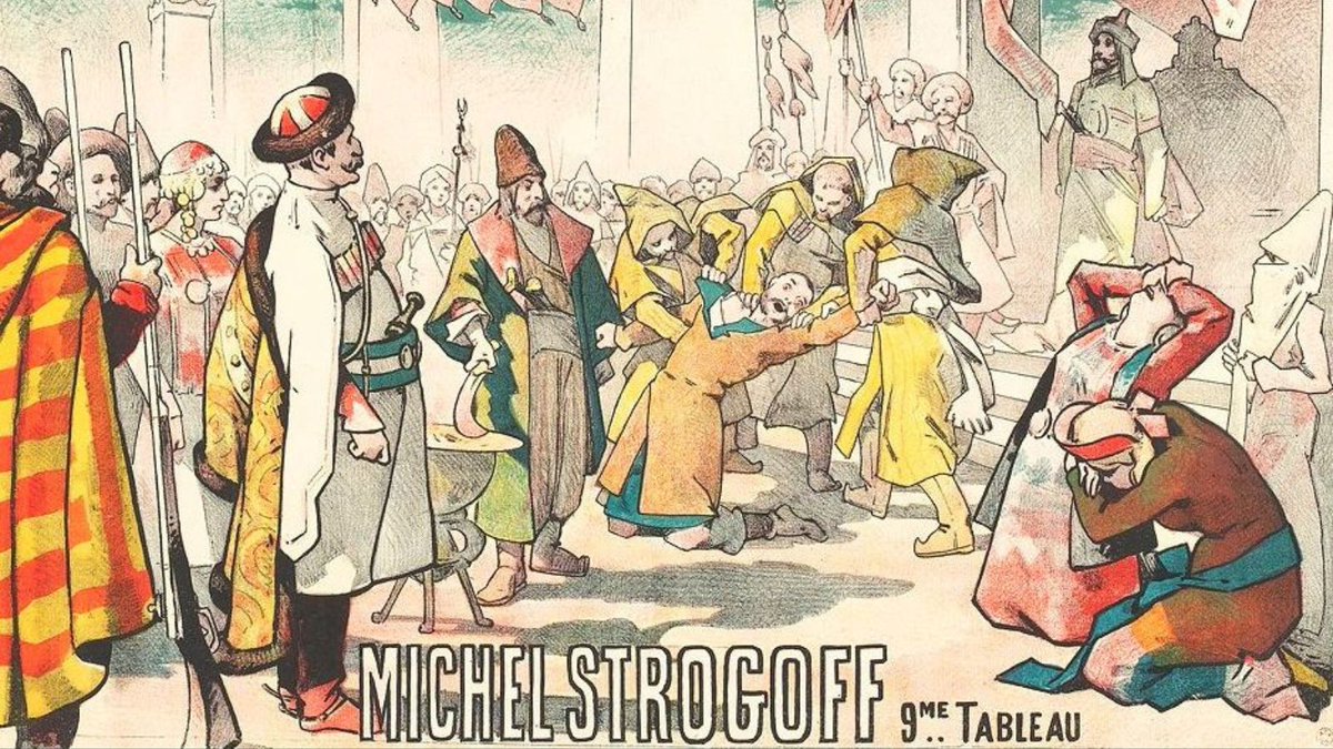 Histoire_image's tweet photo. Le #romancier #JulesVerne est mort #CeJourla #24mars #1905. A l’occasion de la visite en France du #tsar #AlexandreII, il publie le roman historique #MichelStrogoff, un courrier du tsar qui doit traverser le pays en partie occupé par les #Tatars.
https://t.co/uWSaGQcxx2 https://t.co/LD4YUkJyCm