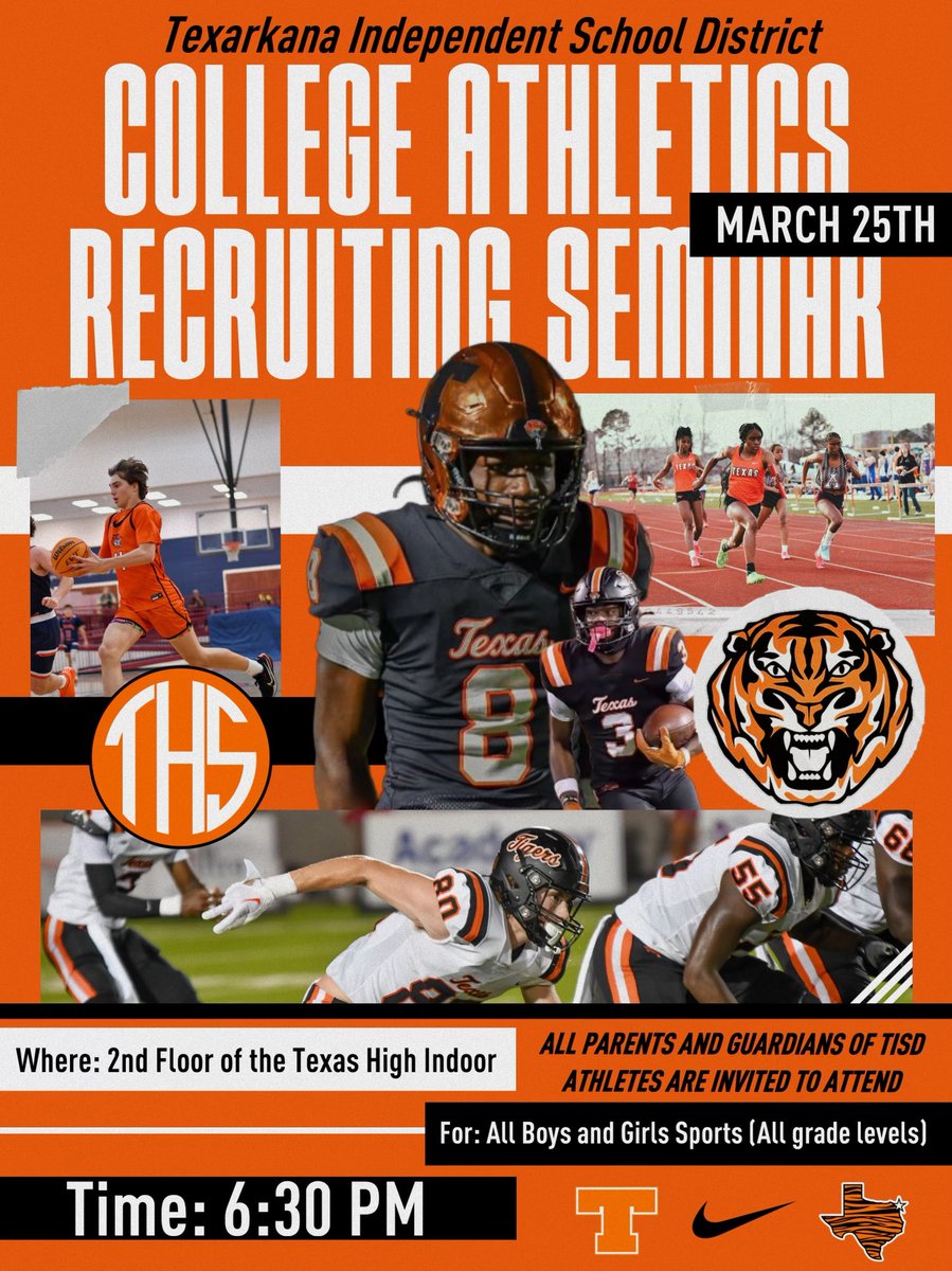 Texas High Tiger Football 🏈 (@THighFootball) on Twitter photo 2024-03-18 15:39:13