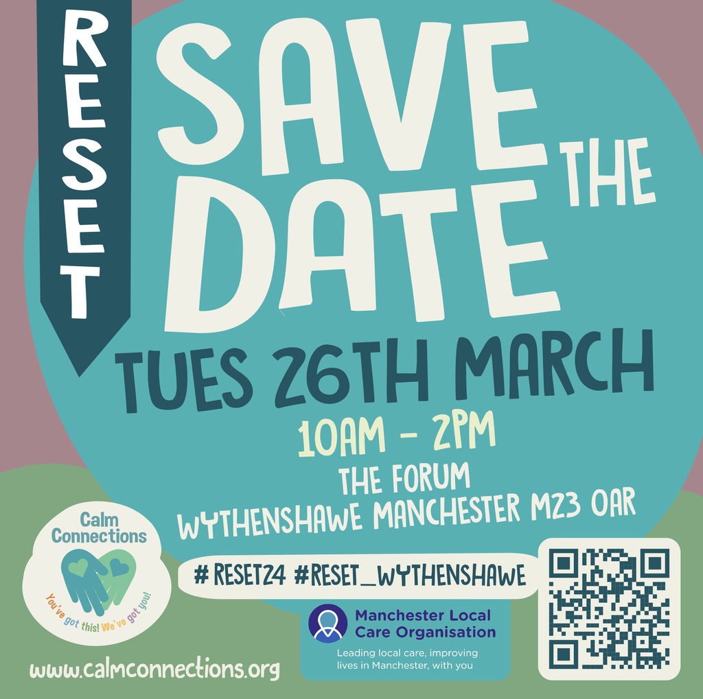 RESET is an event that brings families, children and young people together with local service providers from the VCSE sector, statutory services and commissioners to develop a shared understanding of the impact of mental health on children, families and young people.

#MCREvent