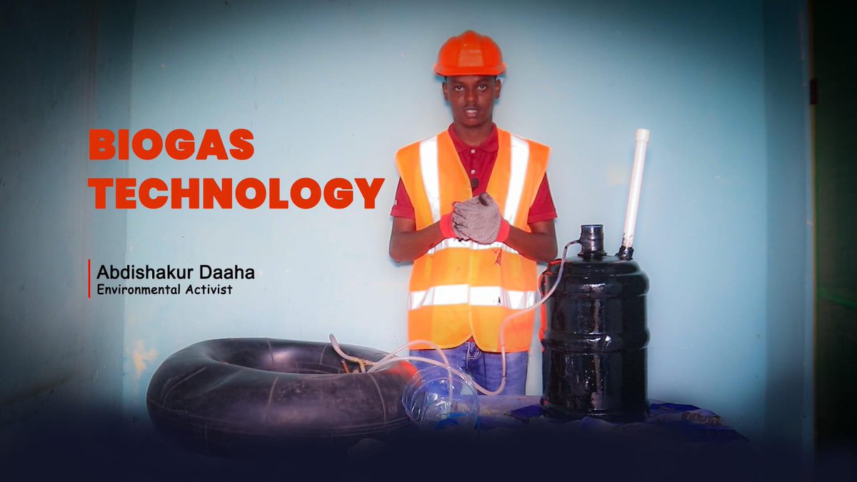 Today On #GlobalRecyclingDay, I'm reflecting on the progress made with #BiogasTechnology. It's incredible to witness the transformation of waste into clean energy, reducing environmental impact & providing an alternative to charcoal in Somalia for climate action. #RecyclingHeroes