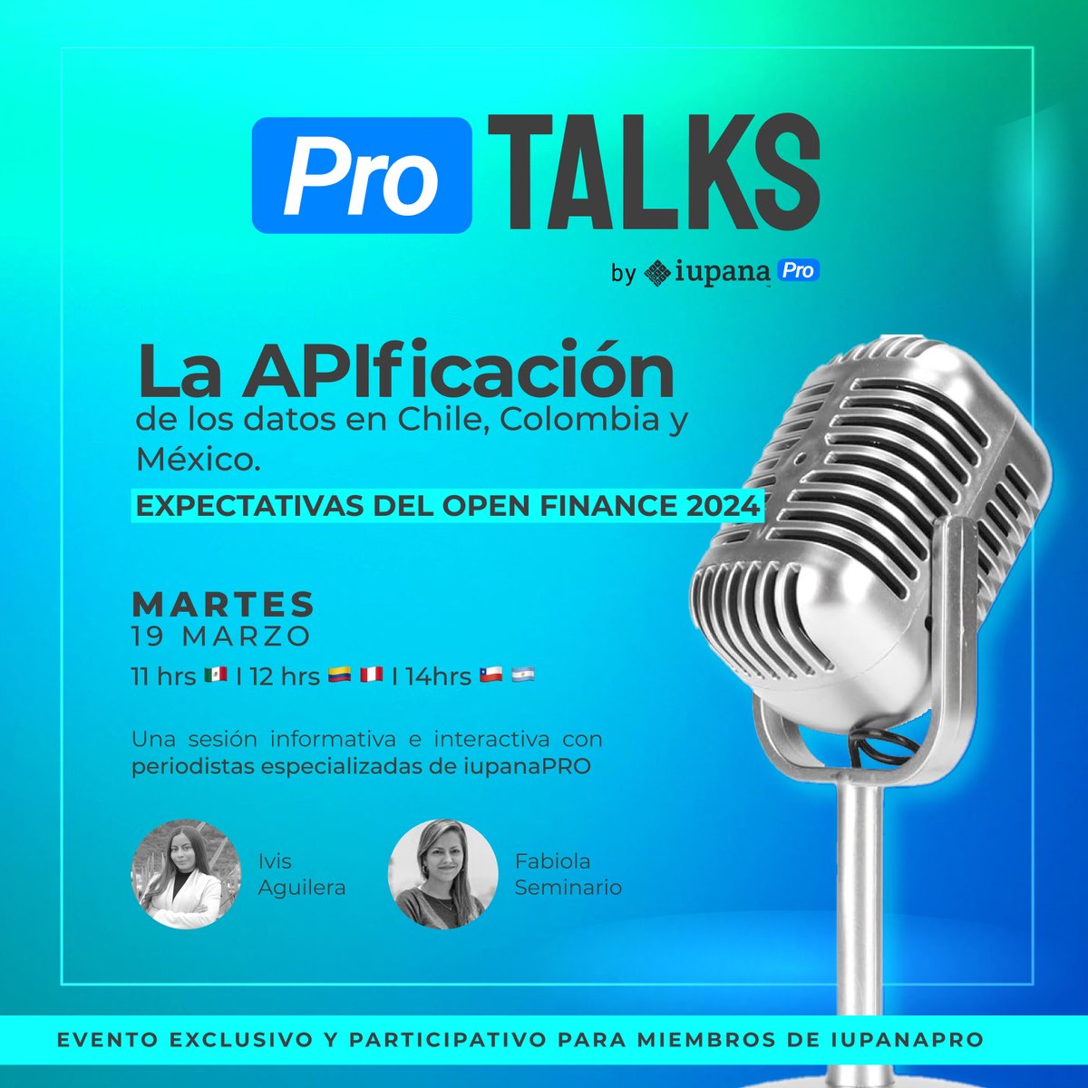 ¿Te has preguntado cómo la APIficación de los hashtag#datos está dando forma al futuro financiero en Chile, Colombia y México? 🇨🇱🇨🇴🇲🇽 Descúbrelo MAÑANA en nuestro briefing exclusivo. ¿Quieres participar, pero no eres PRO? Empieza aquí: lc.cx/NZJWW4