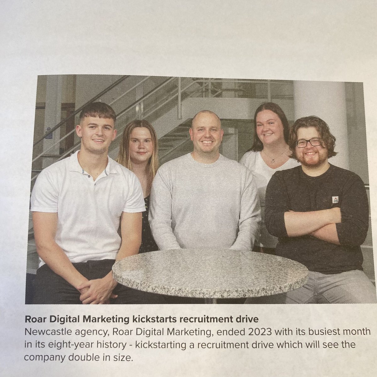 We want to thank the @entforum for featuring ROAR in the Spring 2024 edition of their forum magazine☀️ ROAR has begun a recruitment drive as a 300% surge in demand for our services means we are looking to double the size of our team soon👋 #NorthEastNetwork #EntrepreneursForum