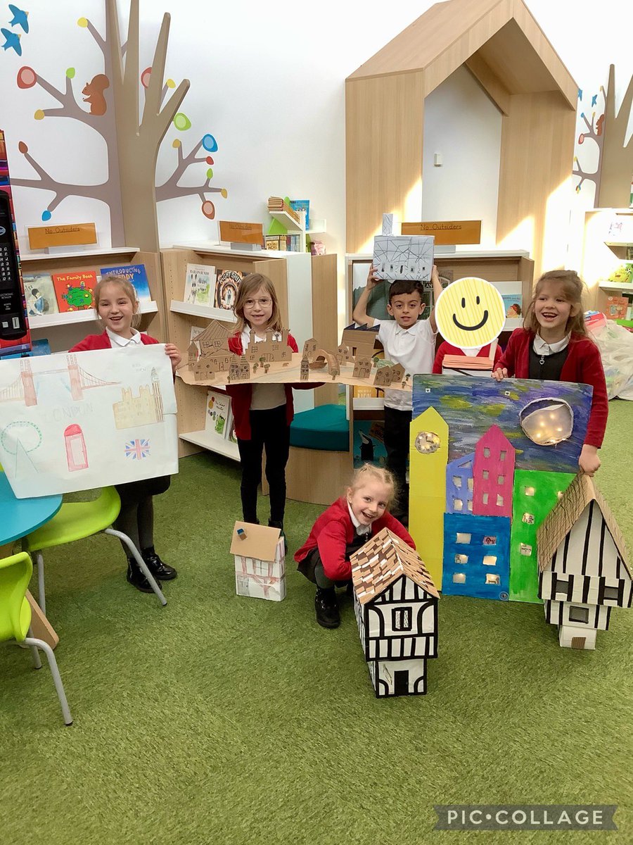 Amazing homework in the Potter class! 🤩🤩 the children have worked hard making Tudor houses and city scapes linked to our Great Fire of London topic! 🔥🏠🏙️ #REACH #WygateWay