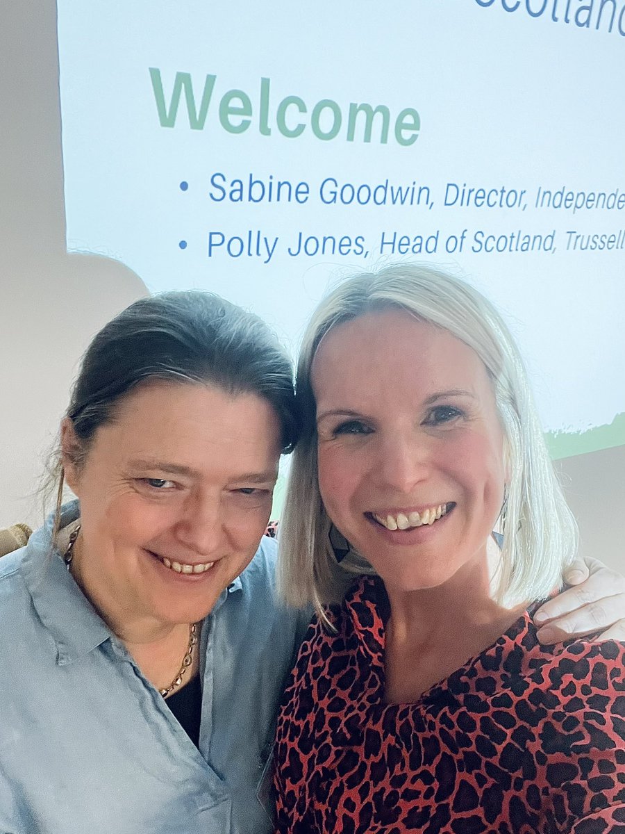Highlight of the day - finally meeting Twitter pal @sabineegoodwin in real life. Hopefully the first of many as we conspire and collaborate to drive forward #CashFirstCommunities