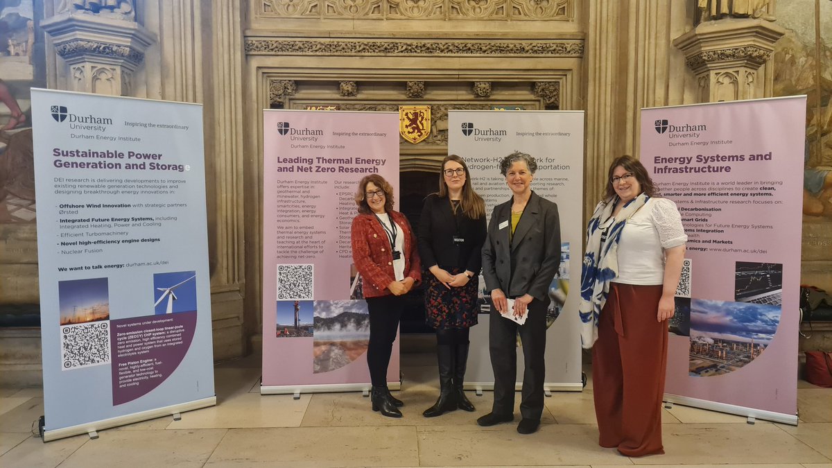 One of the UK's top acedemic centres for energy policy is here in the Palace of Westminster. MPs & Peers can meet @DEI_durham Director Professor Simone Abram & her brilliant colleagues today in the Upper Waiting Hall. #RenewableEnergy #EnergyPolicy #WomenInSTEM @HouseofCommons