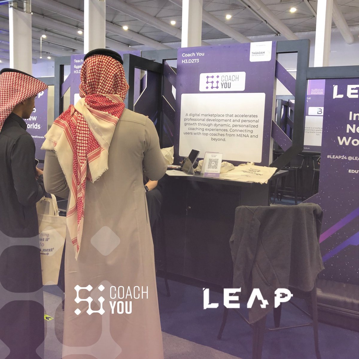 CoachYouApp's tweet photo. Reflecting on an inspiring journey at the LEAP Conference, our team had an amazing time connecting with brilliant minds and sharing the power of business coaching through Coach You.
Together, let's unleash success!
#CoachYou #LEAP #EmpoweringEntrepreneurs #UnlockingPotential https://t.co/mnYSzfTIGX