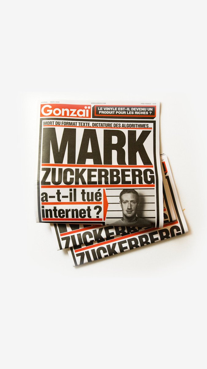 Gonzaï tweet media