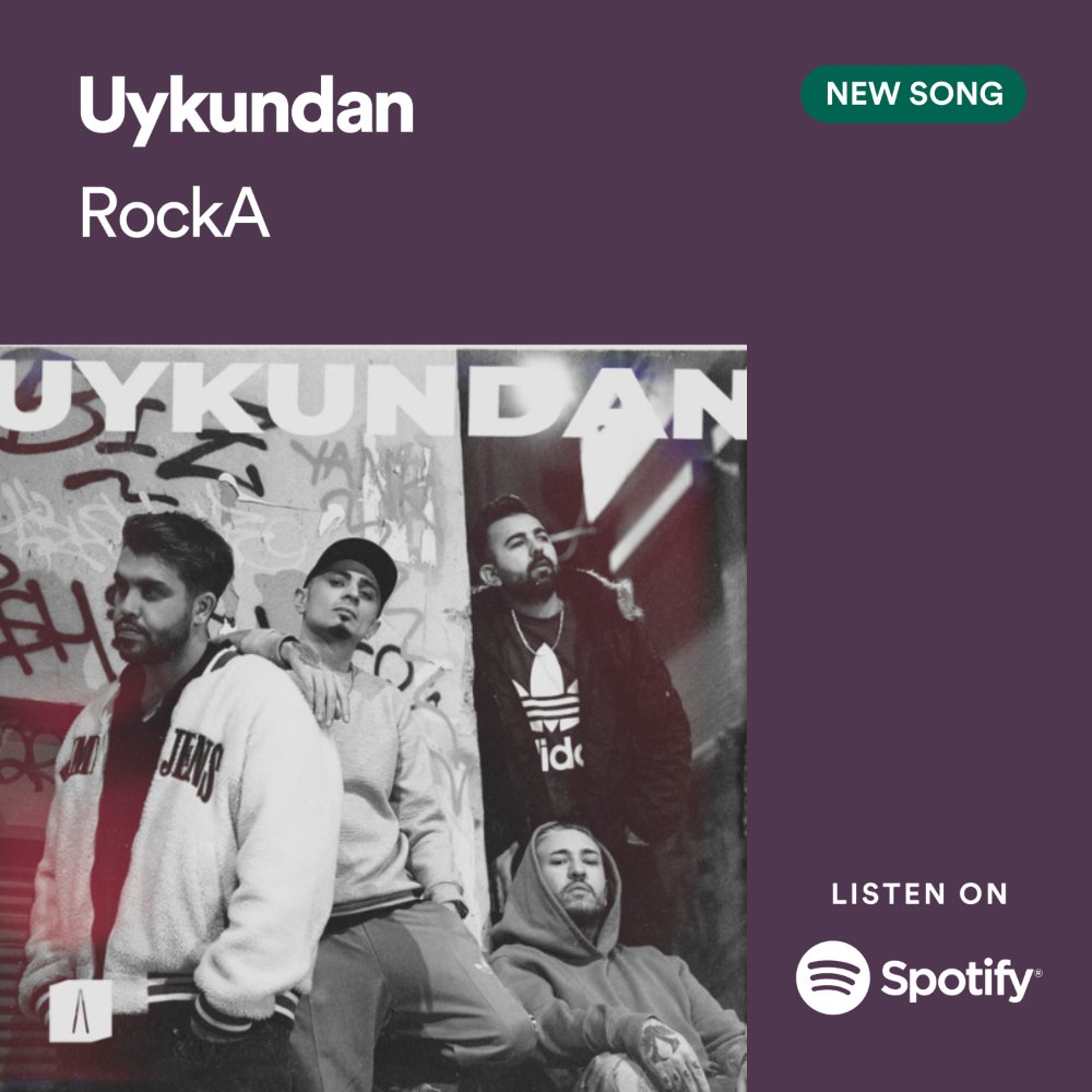 🔉 Yeni şarkı #Uykundan şimdi Spotify'da! @SpotifyTurkiye @Spotify 🔗 rocka.band/spotify