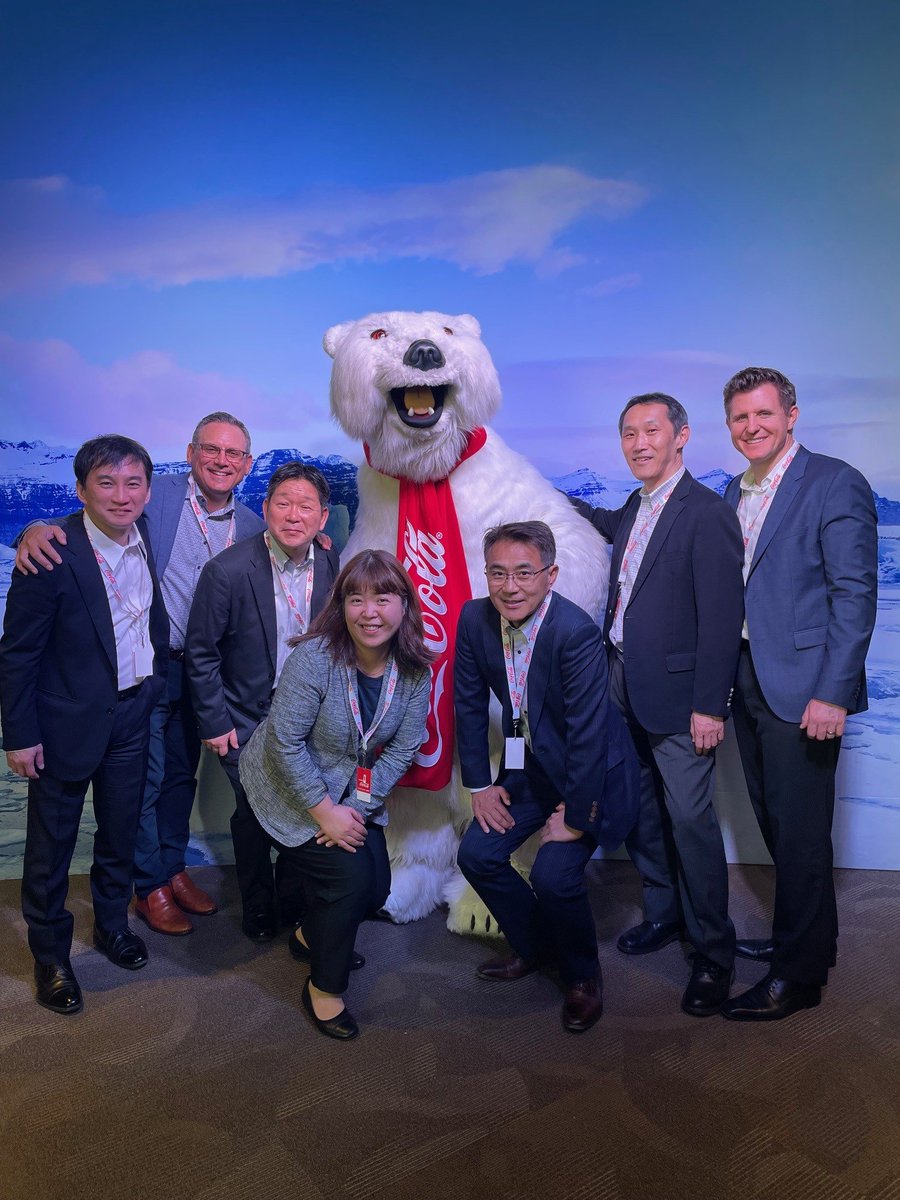 One of our Bottlers, @CokeNortheast, is a domain of Japanese food and beverage company, Kirin Holdings. Last week, CONA had the pleasure of welcoming members from Kirin to Atlanta to gain inspiration through meaningful discussions on how we work, innovation, and more.