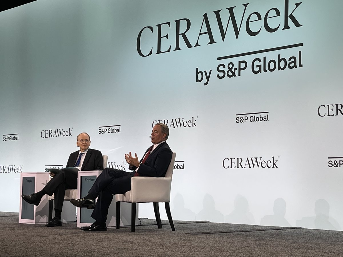 This morning, @nexteraenergy Chairman, President, and CEO John Ketchum joined @spglobal’s Dan Yergin for a one-on-one discussion about #cleanenergy technologies and priorities in the years ahead. #CERAWeek