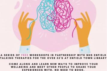 Listen to Act (@listentoact) on Twitter photo Wellness Wednesdays with our <a href="/HealthwatchEnf/">Healthwatch Enfield</a> team. We've teamed up with NHS Talking Therapies to bring you a series of free workshops for those over the age of 55 at #Enfield Town Library. Our first topic will be managing feel low.
More: ow.ly/XrMl50QVMSu
#wellness Wellness Wednesdays with our <a href="/HealthwatchEnf/">Healthwatch Enfield</a> team. We've teamed up with NHS Talking Therapies to bring you a series of free workshops for those over the age of 55 at #Enfield Town Library. Our first topic will be managing feel low.
More: ow.ly/XrMl50QVMSu
#wellness