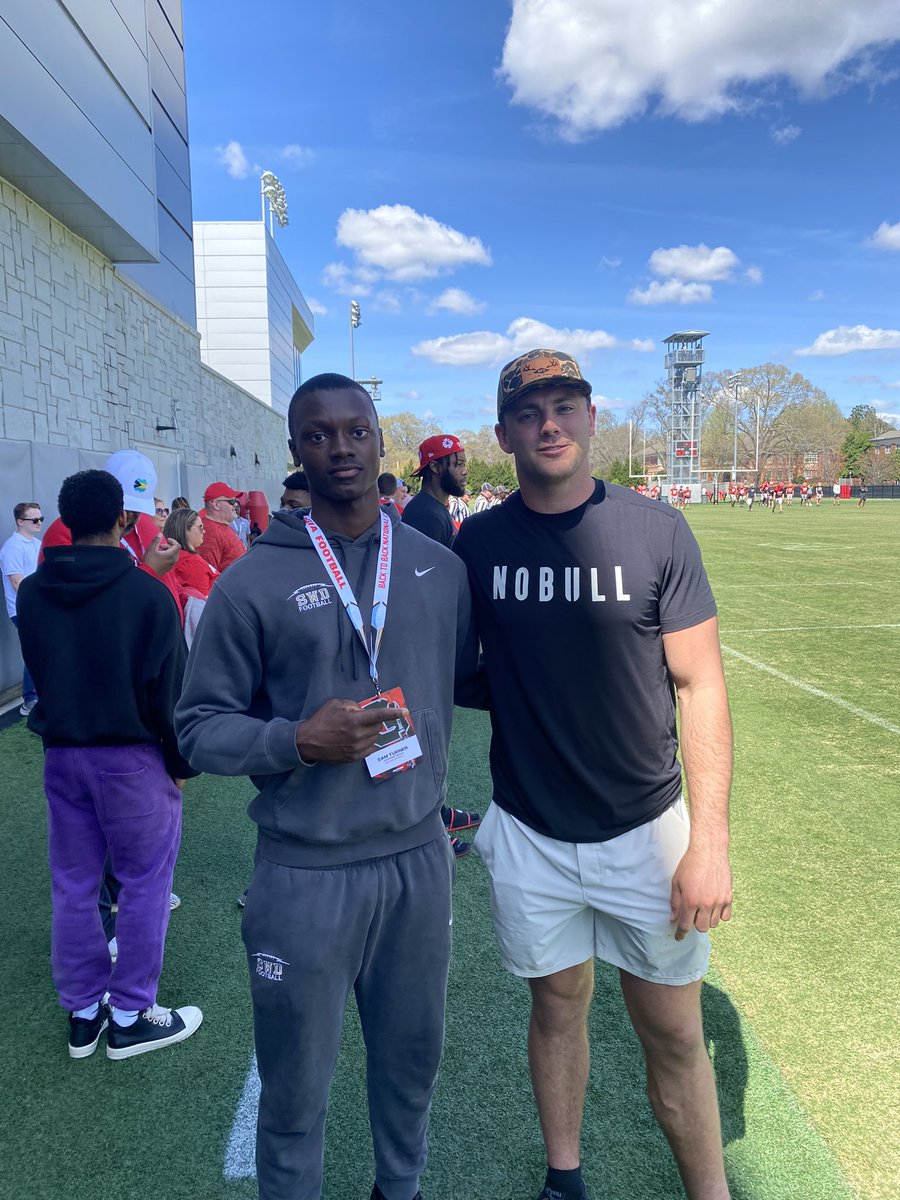 Had a Great Time this weekend in Athens📍Love the competitive atmosphere out there‼️@GeorgiaFootball @KirbySmartUGA @CoachColey @DHill39 @logen_reed @JedMay_ @JeremyO_Johnson @benjaminwolk @TomLoy247 @ChadSimmons_