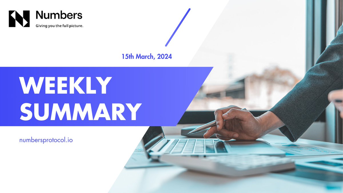 AmbWisdom_'s tweet image. Amidst all the excitement, never forget to go through the @numbersprotocol Weekly Summary.

Here&apos;s your weekly rundown on our latest progress and exciting updates.
Let&apos;s get started 🚀

#NumbersProtocol $NUM #Crypto

A 🧵