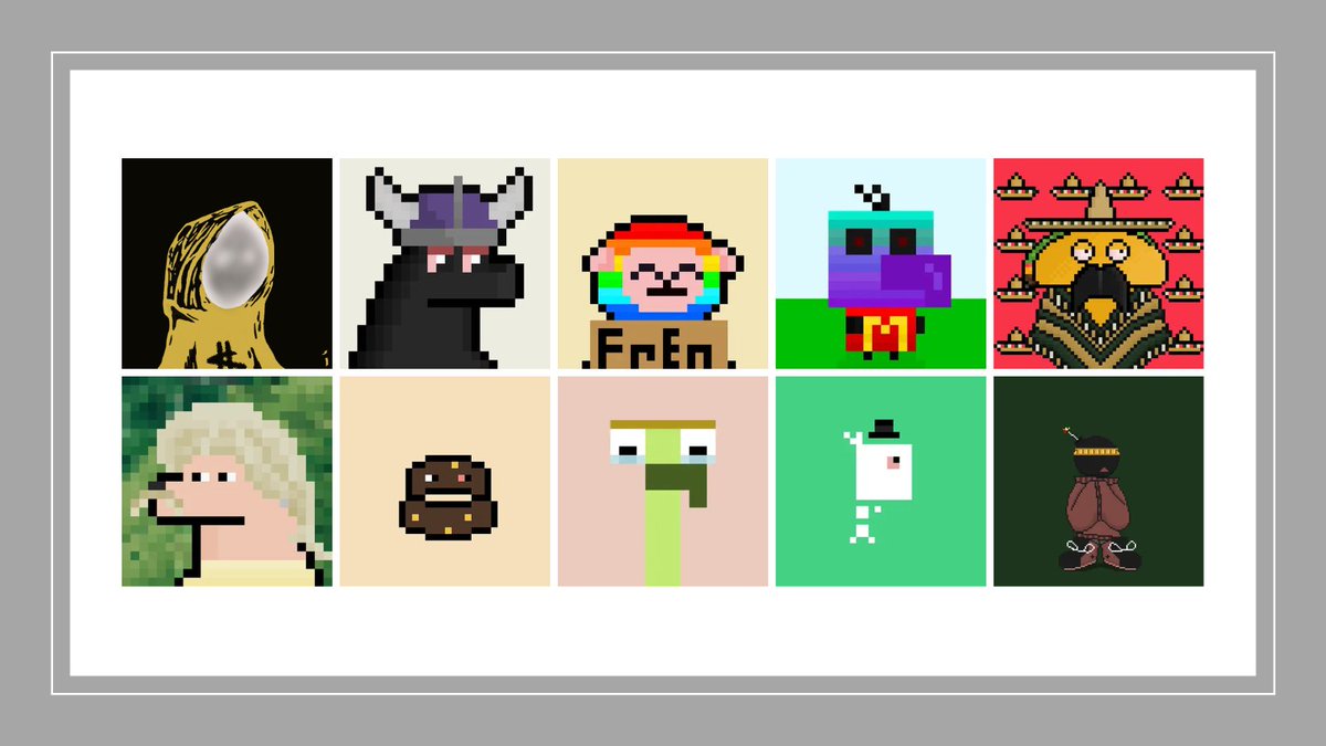 We aren't the type of project to chase things to build.
We don't launch memecoins either. 
What we do is consistently connect with art. 
When the dust settles, ponzies fade, metas come back.
Growing as artists, communities, traders, and collectors is what remains.