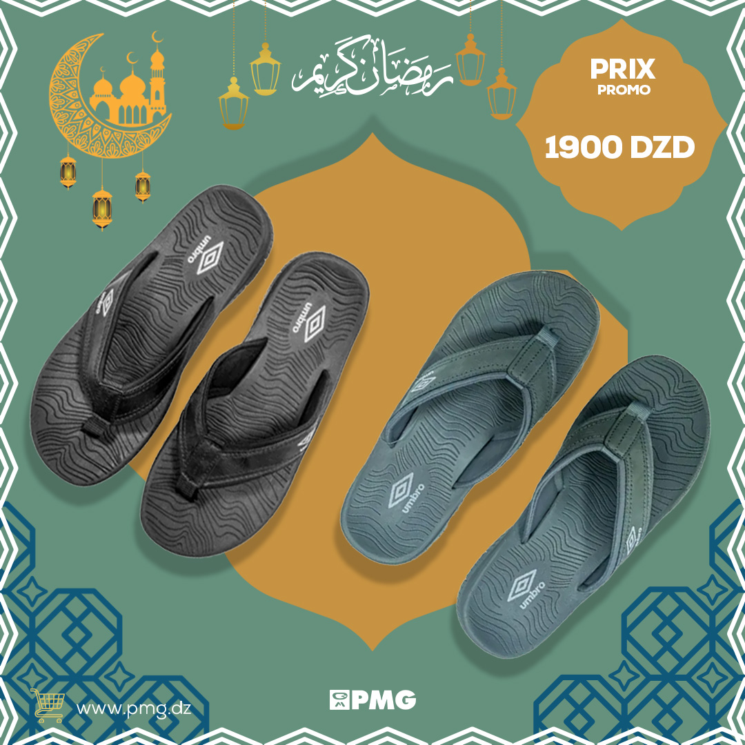 PlayModeGroup's tweet image. Profitez du confort ultime avec les claquettes Umbro !  a partir de 1900 DA

Ne manquez pas notre promotion exclusive

livraison 58 wilayas 📷📷
commander maintenant sur le site PMG : 📷
pmg.dz/boutique/page/…

#PMGdz