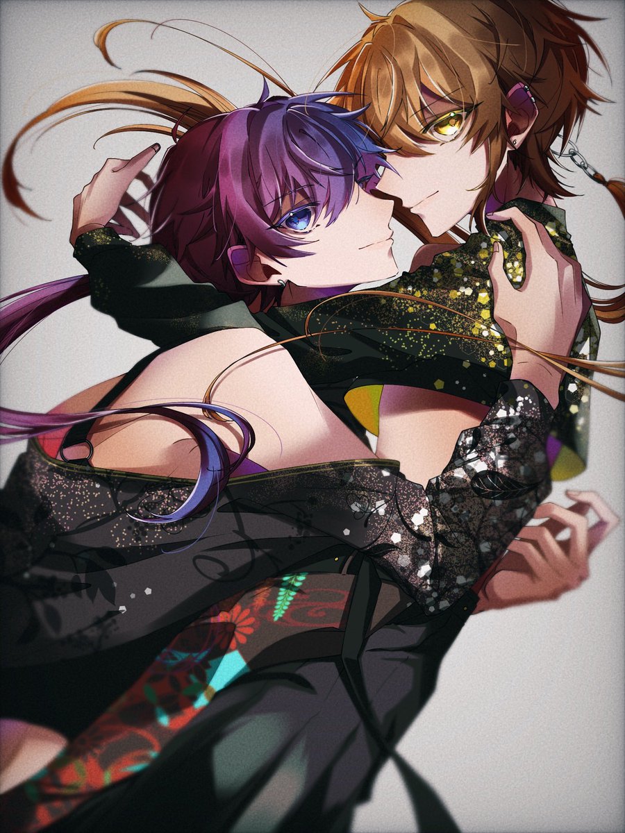 AB_ZERO_0810's tweet photo. ﾃﾞﾝｼﾞｬﾋﾞ💜💛ver.
 #しまーと  #センラの絵ぇやん https://t.co/psKX9Cfcy2