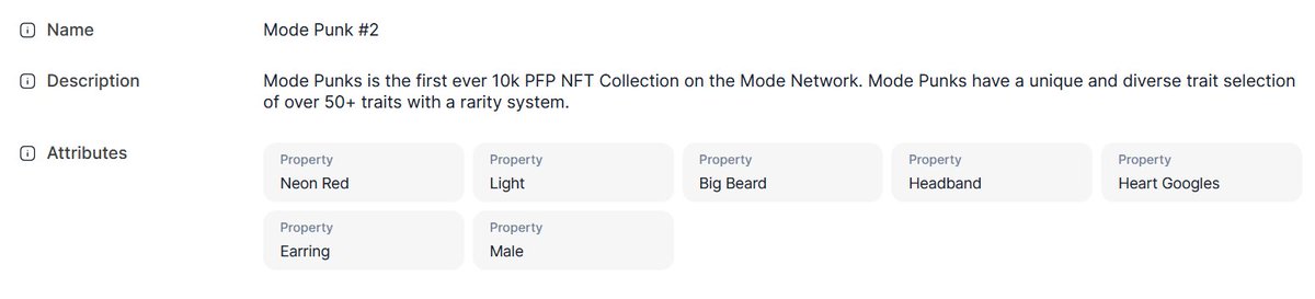 PunksMode's tweet image. Rarity system is perfectly working on #ModePunks collection!

IYKYM 🟡

You can see traits/attributes of every #ModePunk on #ModeExplorer till we get a #NFTMarketplace on #ModeNetwork.
