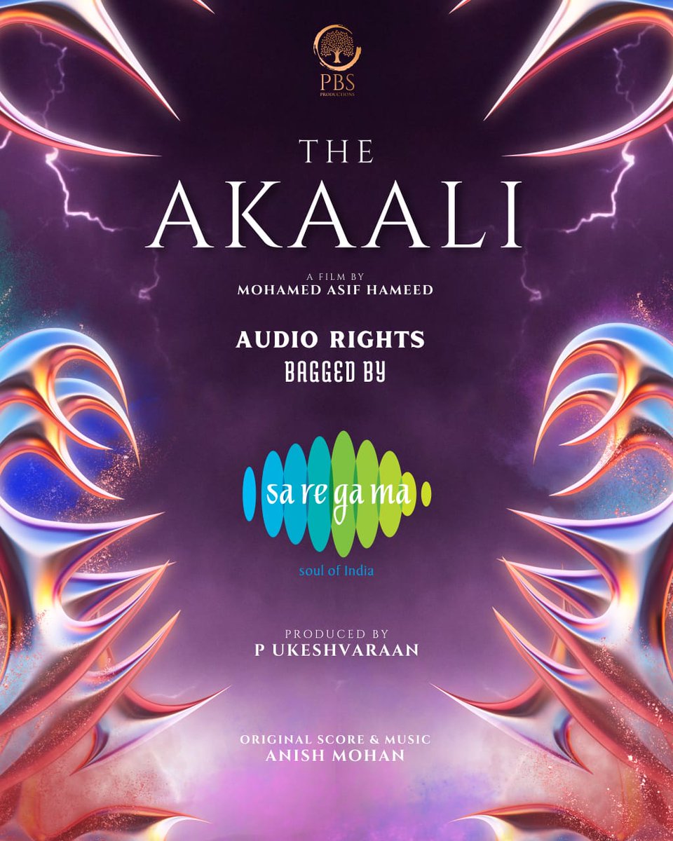 Audio Rights of Mystery thriller film #TheAkaali bagged by @saregamasouth

@PBSproductions @ukeshvaraan  @Dir_MohamedAsif @girimurphy @poornimaRamasw1
@ActorArjai @vinoth_kishan @actornasser  @fiipstudios @onlynikil