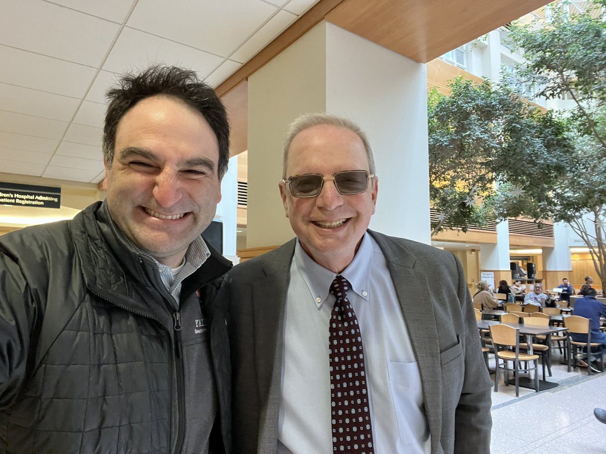 Love getting together with @UCSFHospitals legend @Bob_Wachter and coauthor on HIT Design piece ushered by @Ted_Melnick Jessica Ray pubmed.ncbi.nlm.nih.gov/31265064/ can’t wait to read his new piece on AI with @j_r_a_m in Jama jamanetwork.com/journals/jama/…