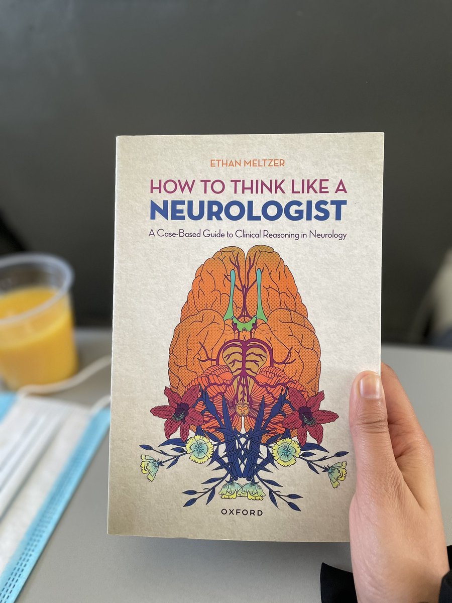 No better way than to spend my flight back to Boston reading @emeltzermd’s “How to Think Like a Neurologist.” T-3 months until I am a NM1! 🧠

#Neurology #neurologyproud #medicine #meded #endneurophobia