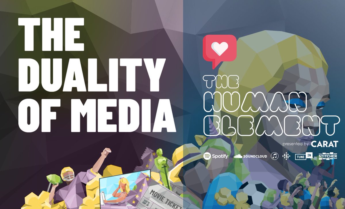 We’re kicking off the week with a special episode of The Human Element podcast featuring  Carat's Joanna Hawkes and <a href="/voxmedia/">Vox Media</a>'s Edwin Wong. Join us as we dive into Carat and Vox’s recent research report and the new cultural framework for brands. open.spotify.com/episode/0or3MC…