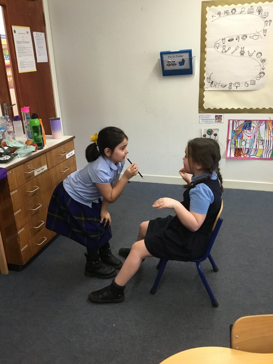 LSzalecki's tweet photo. Primary 2 took part in some drama to support our @Talk4Writing newspaper report. They thoroughly enjoyed playing a range of different characters and interviewing each other.  🎭@stcatherinespsy https://t.co/ReuztzUZR9