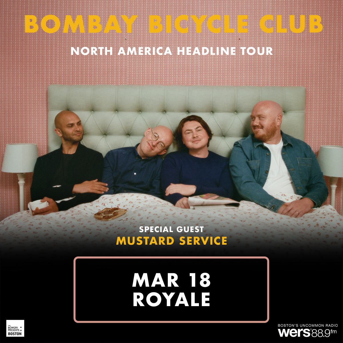 TONIGHT! @BombayBicycle w/ @mustard_service Doors @ 7pm Show @ 8pm Tickets still available online and at the door 🎟️🎟️→ axs.com/events/510397/…