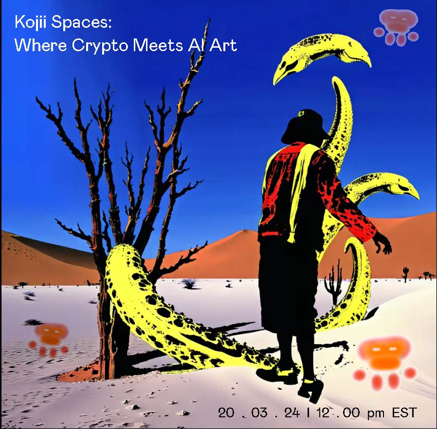 Join our host <a href="/shivani_3000/">Shivani</a> alongside <a href="/aleqth/">aleqth</a> and <a href="/anubis_3100/">Anubis 𓂀</a> for our upcoming Spaces where we'll explore the fascinating intersection of Crypto and AI Art!

📅 Wed, March 20th, 12 pm EST.
Set your reminder and get ready!

x.com/i/spaces/1BdGY…