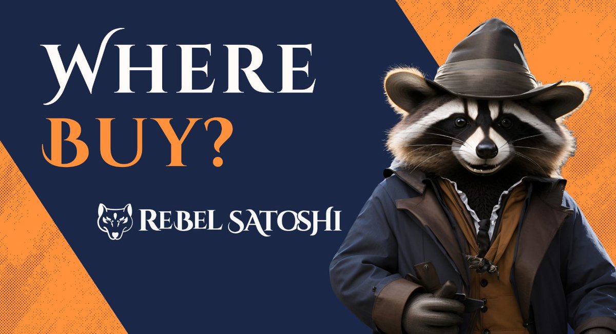 rebel_satoshi's tweet photo. 🦊 OFFICIAL LINKS FOR $RBLZ 🦊

1️⃣ CoinStore: https://t.co/YzjxVRoc43 
2️⃣ Uniswap: https://t.co/wT5l2LUhcB
3️⃣ DexTools: https://t.co/VupcJof01p
4️⃣ CoinGecko: https://t.co/EPq1NHGiPF https://t.co/W4s5S7ocVS