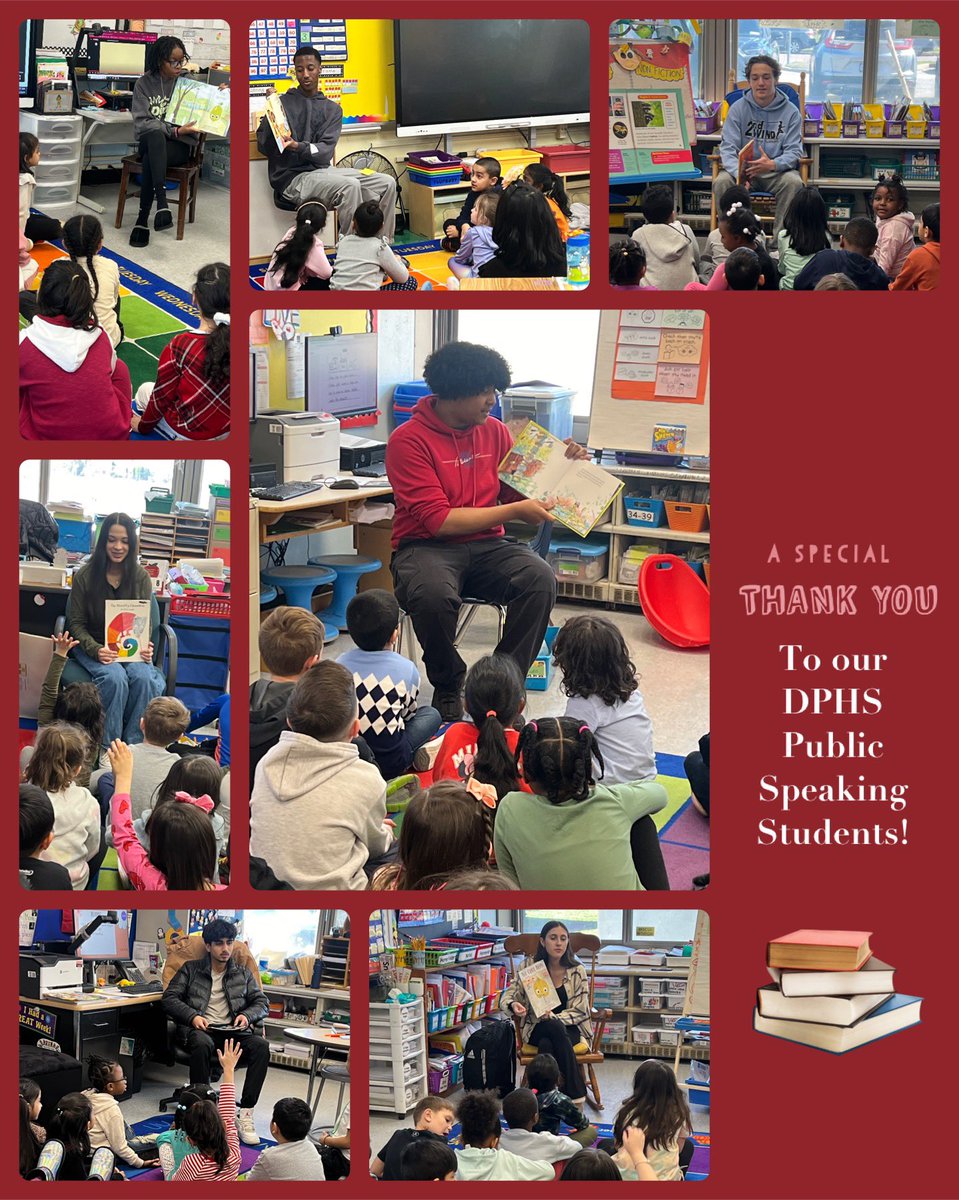 Today we were fortunate enough to welcome in “MOORE” guest readers as we dive into week two of our READ program! A special thank you to all our great readers and our very own DPHS Public Speaking Students! 🐞 📚 #dpsdny #theplacetobemoore <a href="/TamAlcalde/">Tammy Alcalde</a> <a href="/MissEssig/">Ms. Essig</a>