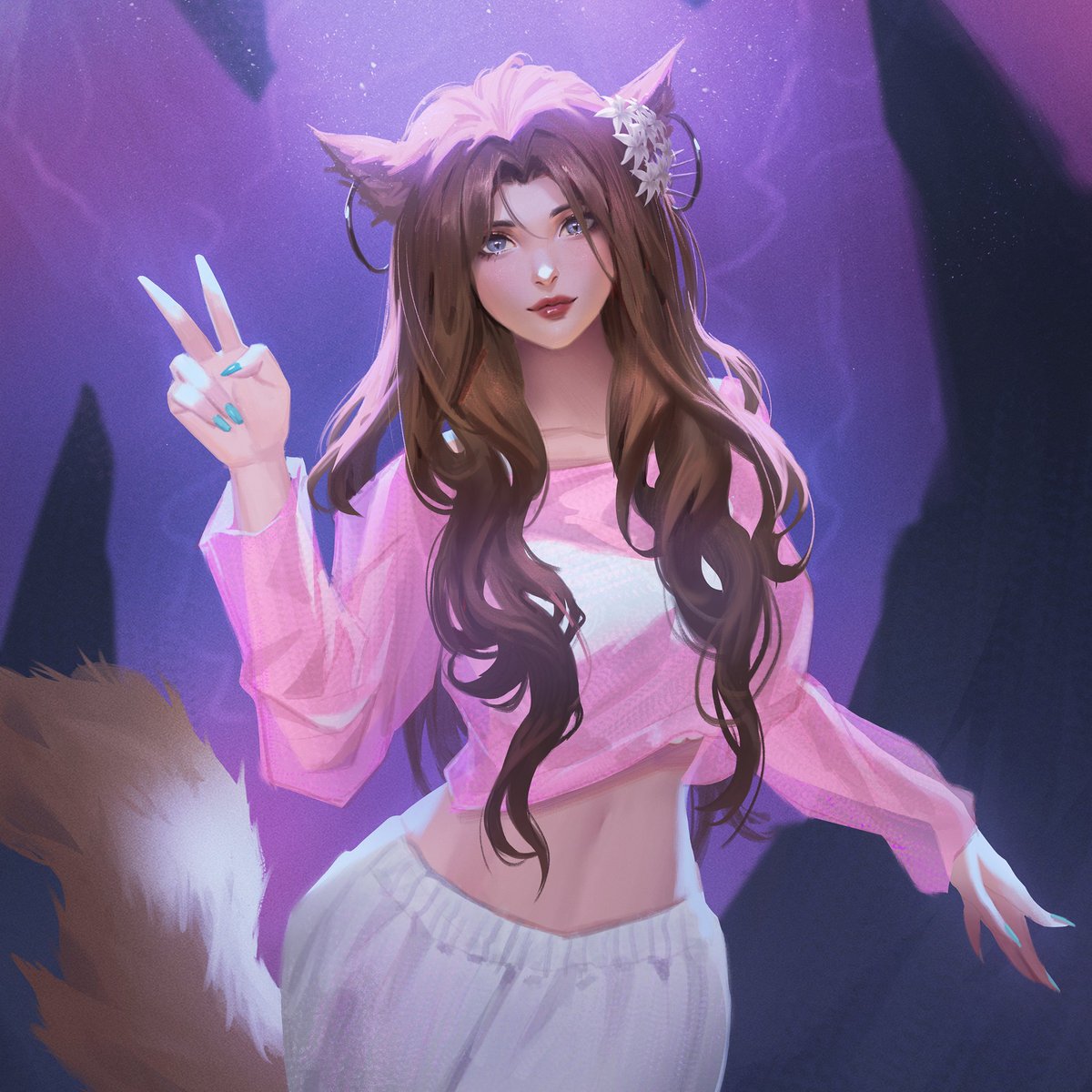 Nyan~ 
commission for <a href="/EJGaming48/">EJ</a>
#FF14 #FFXIVART