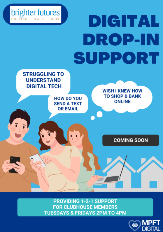 Starting in April we will be supporting Brighter Futures @BFNW offering Digital Drop in Support 🙌 #Techforall #MakingDigitalForAll @goodthingsfdn