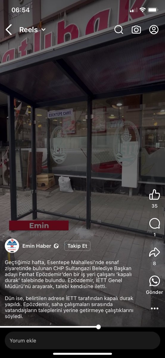 t_avseven's tweet photo. @IBBcozummerkezi 1 Günde montajı yapılıp kullanılır hale geldi!! 
Bu kadar uzun sürme sebebi nedir ? 

Şahsi telefonu arayıp dile getirmediğimiz için mi ? https://t.co/7ZeBrggPPo