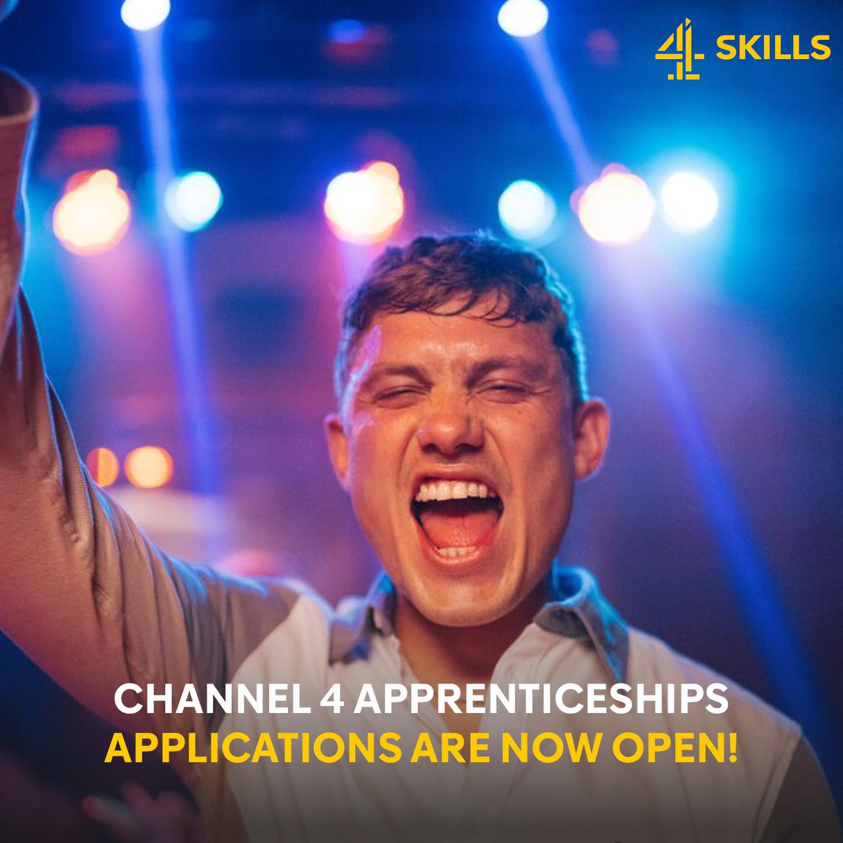 Channel 4 apprenticeships are now OPEN! We have 30+ roles available across our London, Leeds, Manchester, Glasgow and Bristol offices all starting in January 2025. Apply now by visiting careers.channel4.com/4skills/appren… & read our FAQ for more information! #apprenticeships #TVjobs