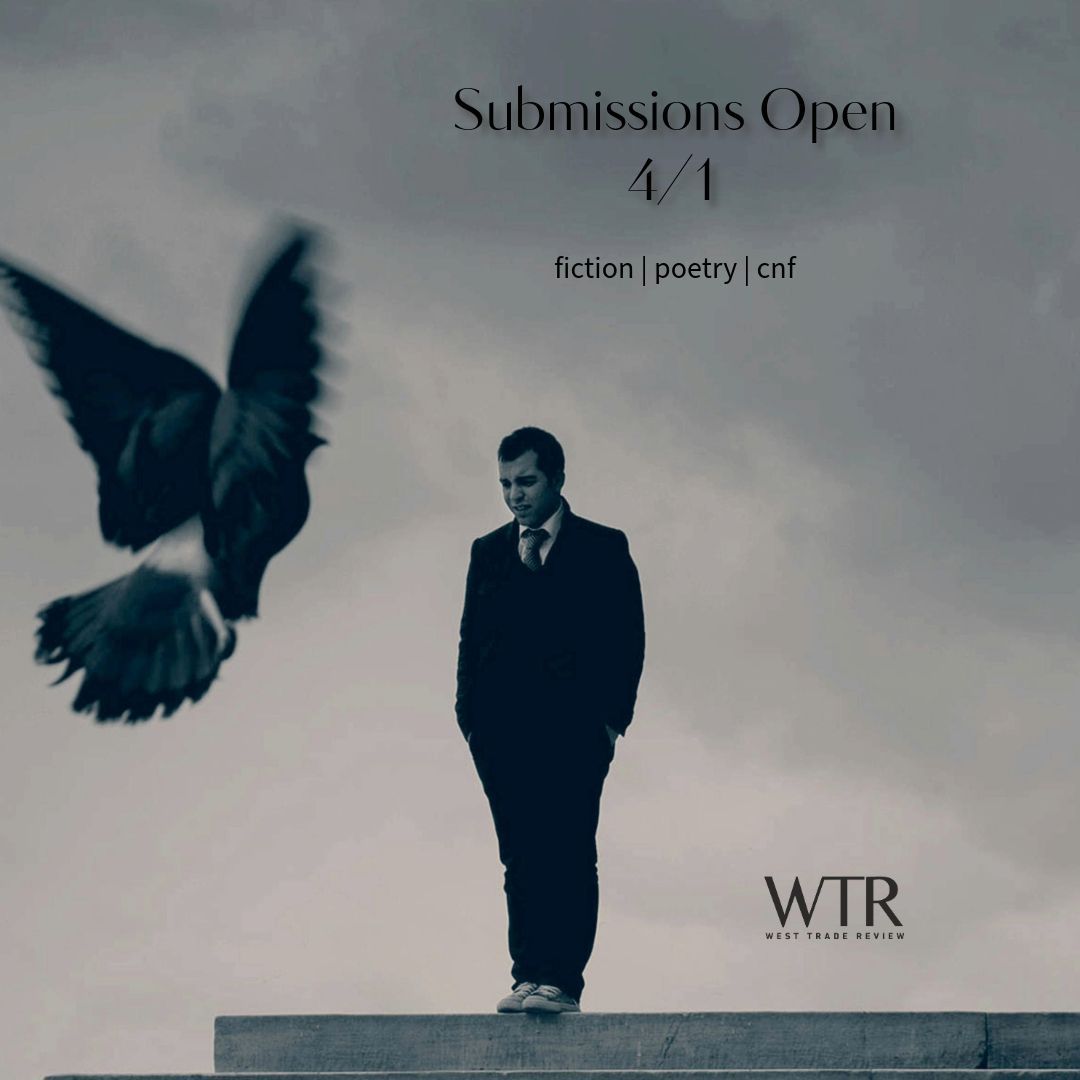 Submissions open April 1st. Send us your best short fiction, poetry, and creative nonfiction. Before submitting, please review our guidelines at the link below: buff.ly/3v4wNMZ #writingcommunity #writingsubmissions