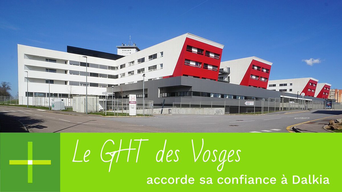 Merci au Groupement Hospitalier de Territoire des Vosges (88) pour la confiance accordée à Dalkia pour l'exploitation de leurs établissements à Epinal, Remiremont et Golbey ainsi que leur EHPAD associé #Décarbonation #PerformanceÉnergétique #DLDMAI