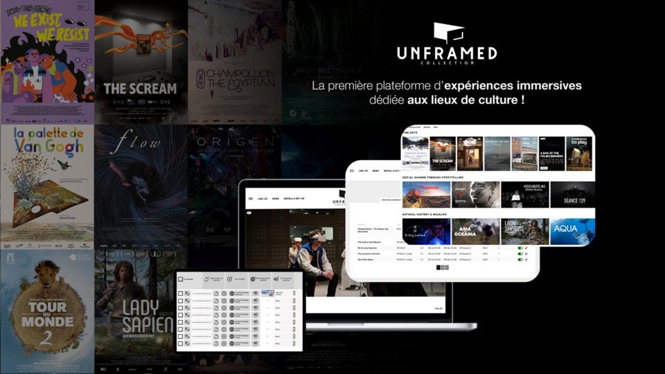 Le CNC (@lecnc) on Twitter photo Le studio d’expériences immersives <a href="/LucidRealities/">Lucid Realities</a> lance sa plateforme de distribution, Unframed Collection, qui offre un catalogue éditorialisé d’une cinquantaine d'œuvres VR/AR et des services sur-mesure pour les lieux de diffusion partenaires.
cnc.fr/creation-numer… Le studio d’expériences immersives <a href="/LucidRealities/">Lucid Realities</a> lance sa plateforme de distribution, Unframed Collection, qui offre un catalogue éditorialisé d’une cinquantaine d'œuvres VR/AR et des services sur-mesure pour les lieux de diffusion partenaires.
cnc.fr/creation-numer…