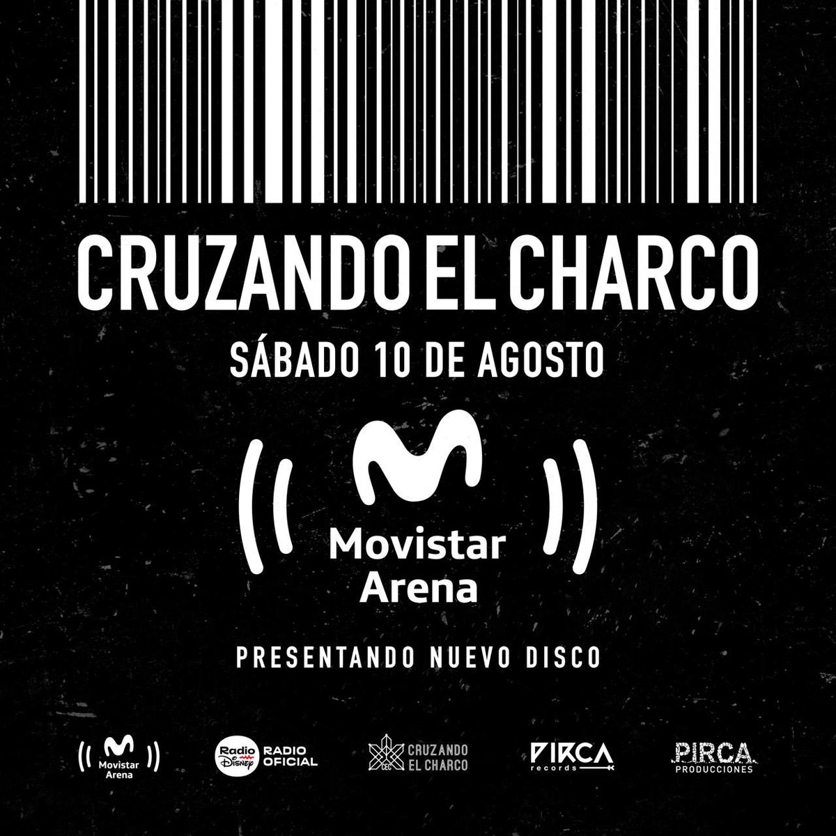 PRESENTAMOS DISCO NUEVO! 🤩
El 10 de Agosto en El Movistar Arena! 😱
Luego de haber hecho un Luna Park con entradas agotadas 3 meses antes, ahora vamos por el show más grande de nuestra historia! 🔥
Nos vemos el 10/8 en El Movistar!
Entradas a la venta a partir de hoy 16hs! 💥