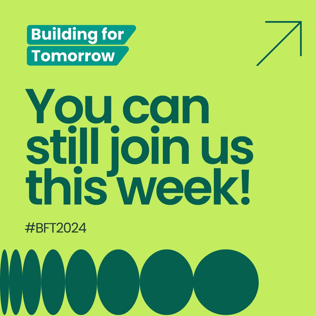 At #BFT2024Bristol , our agenda includes expert presentations on topics such as the 2023 Buildings Standards consultation and its impact on addressing climate change, biodiversity, and embodied carbon. Progress. Planning today for tomorrow. ow.ly/49Sv50QVGuc #BFT2024