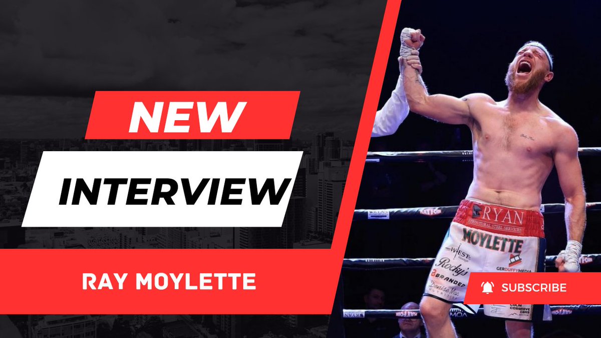 🚨 New Interview 🚨 @raymoylette 🗣 I'd like to have something to show for my pro career (belt) especially for the kids! So grateful and thankful to get the opportunity to fight in Castlebar again, wasn't my best but it was the best i could offer tonight At the minute, there is…