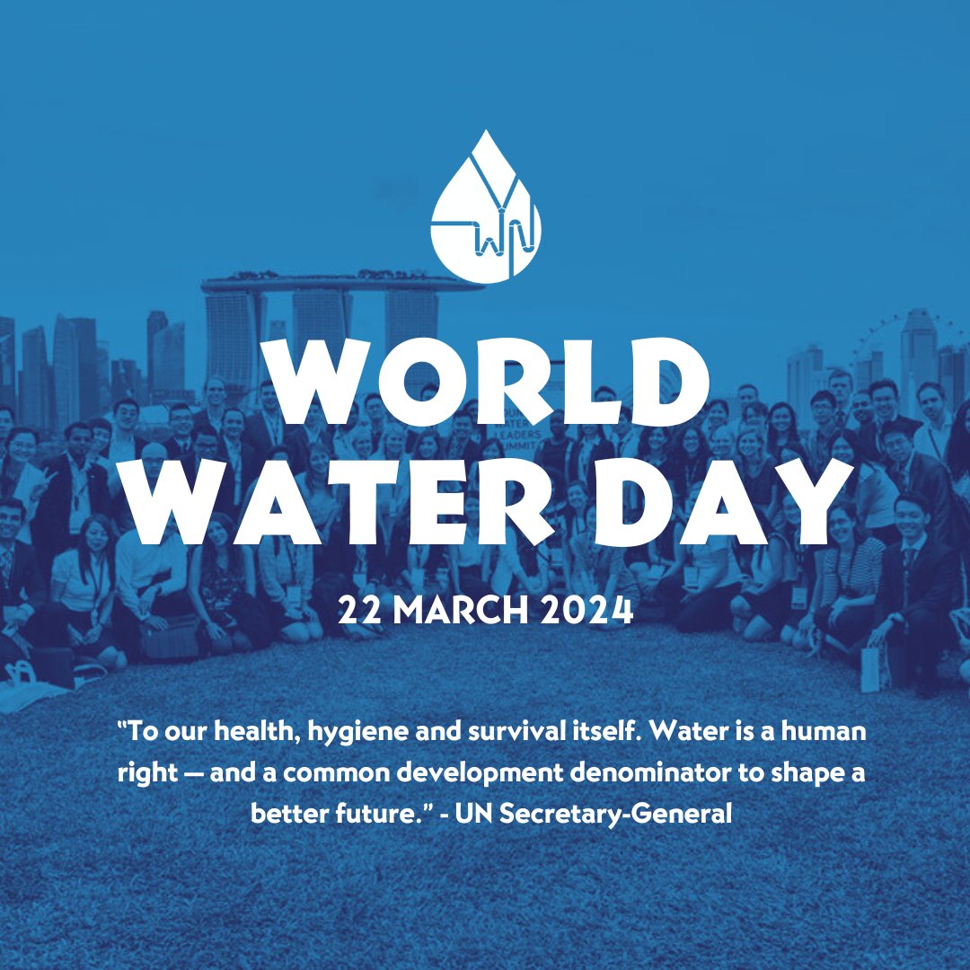 On #WorldWaterDay, we, the #Water #Youth #Network, acknowledge the centrality of water in building a Sustainable Future.💧 As young leaders, we seize today to advocate for sustainable water management solutions & a water-secure future for our planet. #WorldWaterDay #Youth4Water