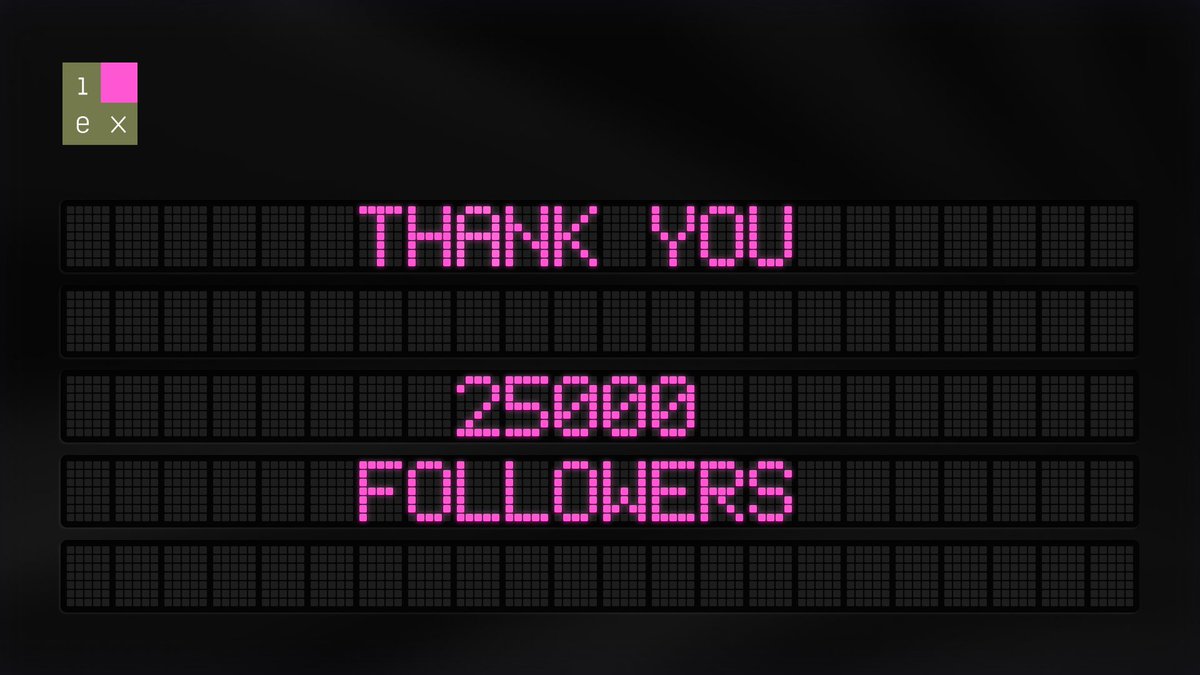 Another milestone achieved!🔥 We're thrilled to hit 25,000 followers.

Thank you so much everyone for your continuous support!🤝

What a great start to the week! Stay tuned for some HUGE news coming soon...