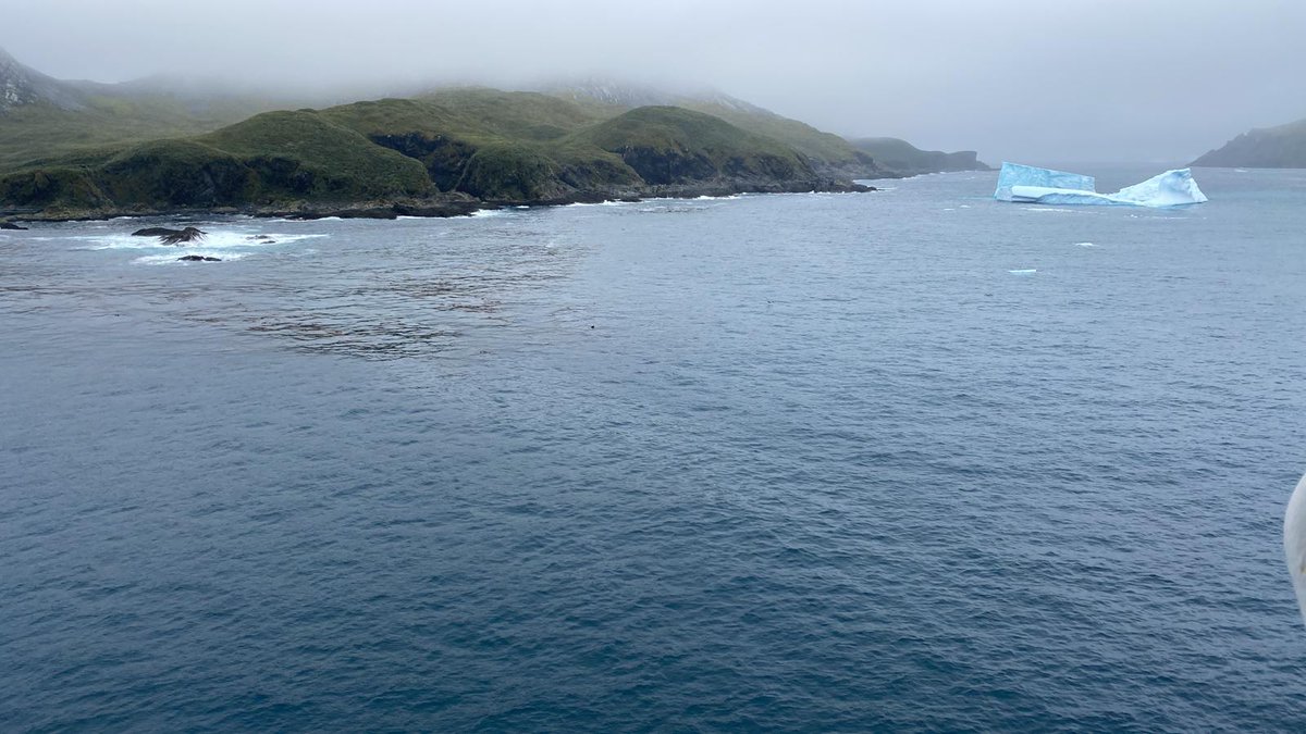 Today is the last call at Bird Island until next season 🤯 The station is getting supplies to see them through the winter, and this will be the last time the wintering team have visitors until next season! PS can you spot Terror..?