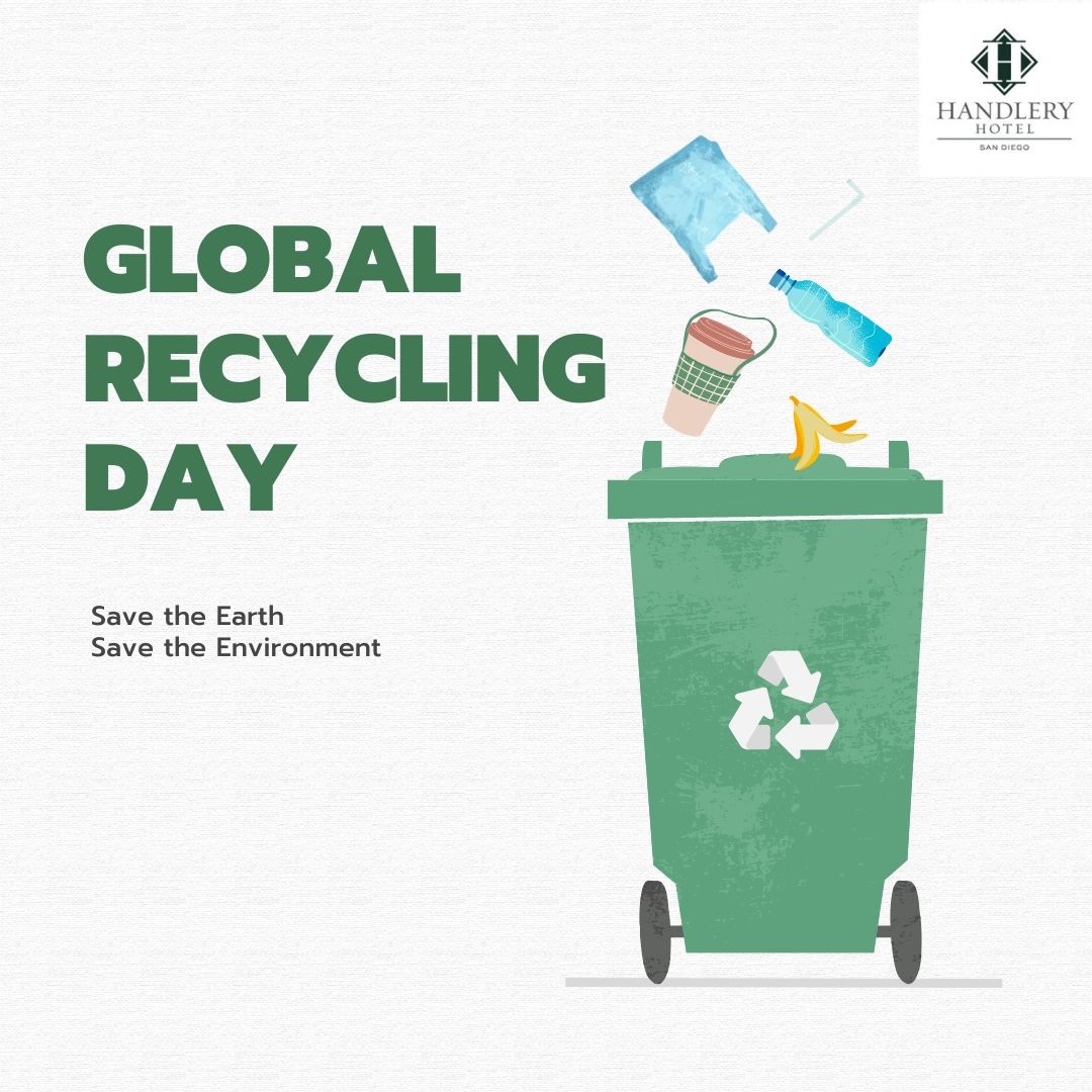 It's Global Recycling Day!  How will you cause an impact? #GlobalRecyclingDay #RecycleReuse #SustainableLiving #GoGreen #RecyclingMatters #ReduceReuseRecycle #EcoFriendly #WasteManagement #GreenLiving