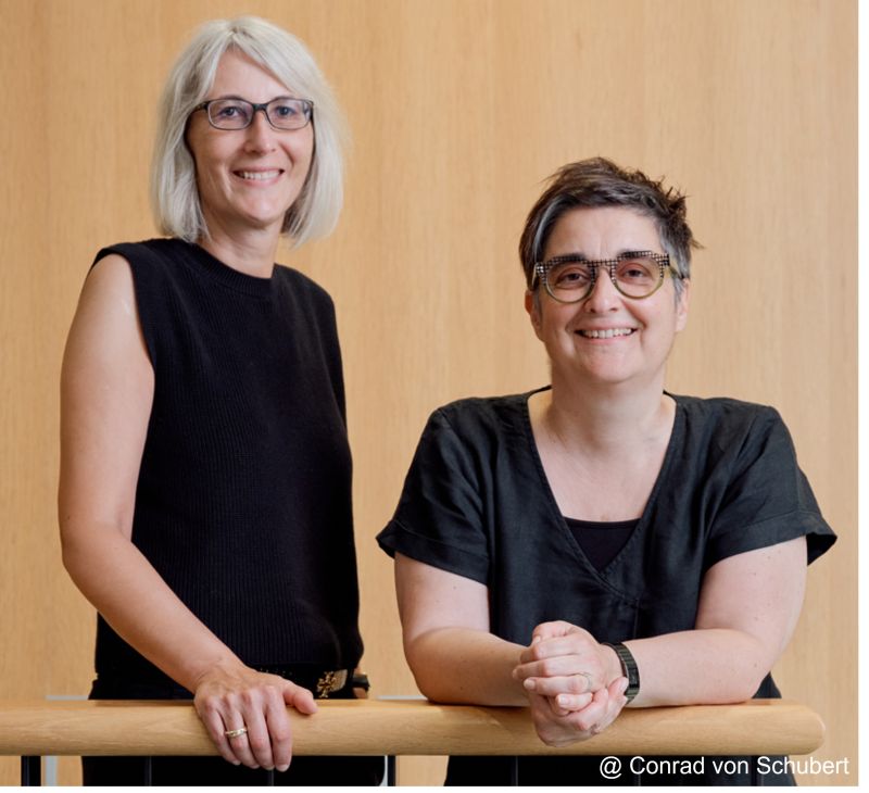 Congratulations to our @MerkleInstitute @AMIBioNano co-Chairs Profs. Alke Fink and Barbara Rothen-Rutishauser (@brothenrut) for their election as co-Vice-Deans of @unifr's Faculty of Natural Sciences and Medicine! Good luck with your new duties. #equality #jobsharing
