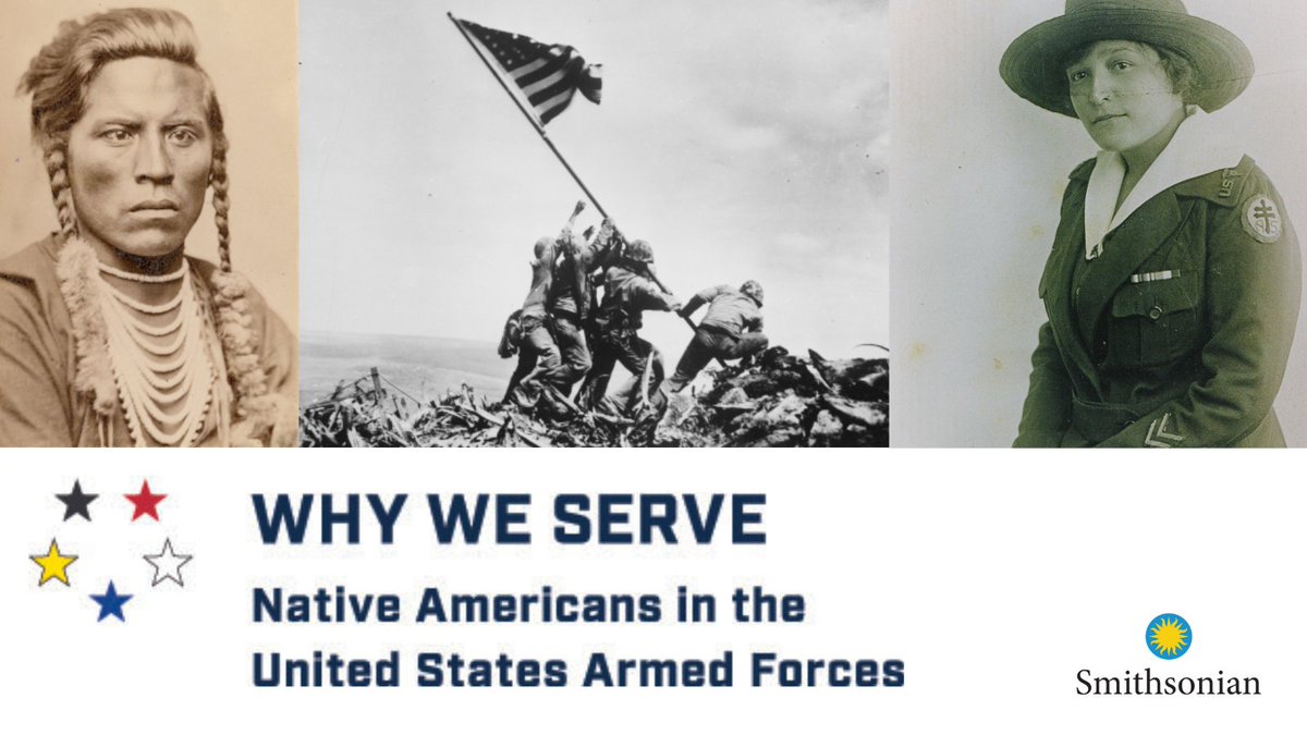 “Why We Serve: Native Americans in the United States Armed Forces“ honors the Native Americans who have served in the U.S. military, often in extraordinary numbers, since the American Revolution. Explore this exhibit @eiteljorgMuseum starting March 23! #WhyWeServe