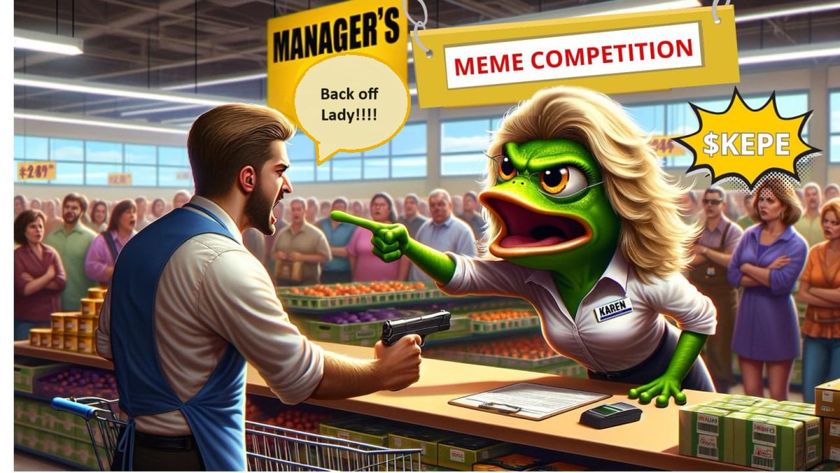 All right my Karen's, we're starting our new meme creation contest…

The rules are:

Depict a “Karen” situation that you know from somewhere, have imagined, or have experienced from a “Karen” person in your life.

Create a meme or a video along with a brief description of the