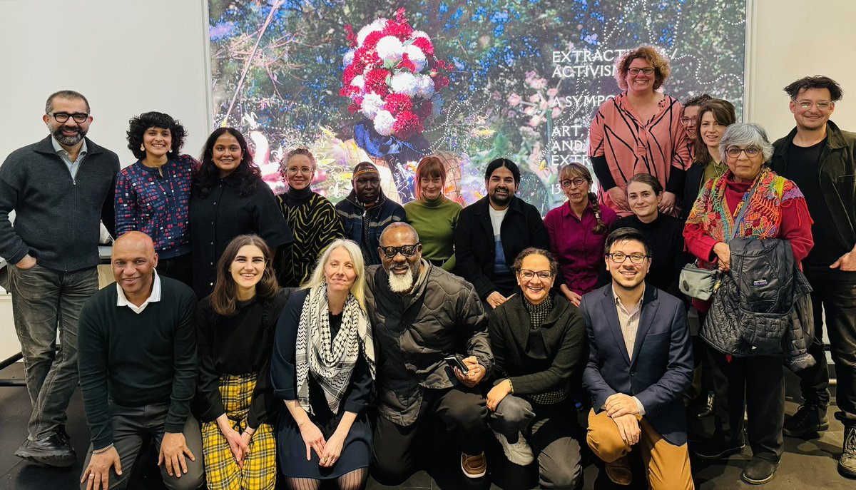 Heartfelt thanks to the speakers, chairs and all of you who joined us for Extractivism/Activism in London last week. We’ve only just started to scratch the surface of these conversations and I hope that we will keep thinking and working together. @PaulMellonCentr @Autograph