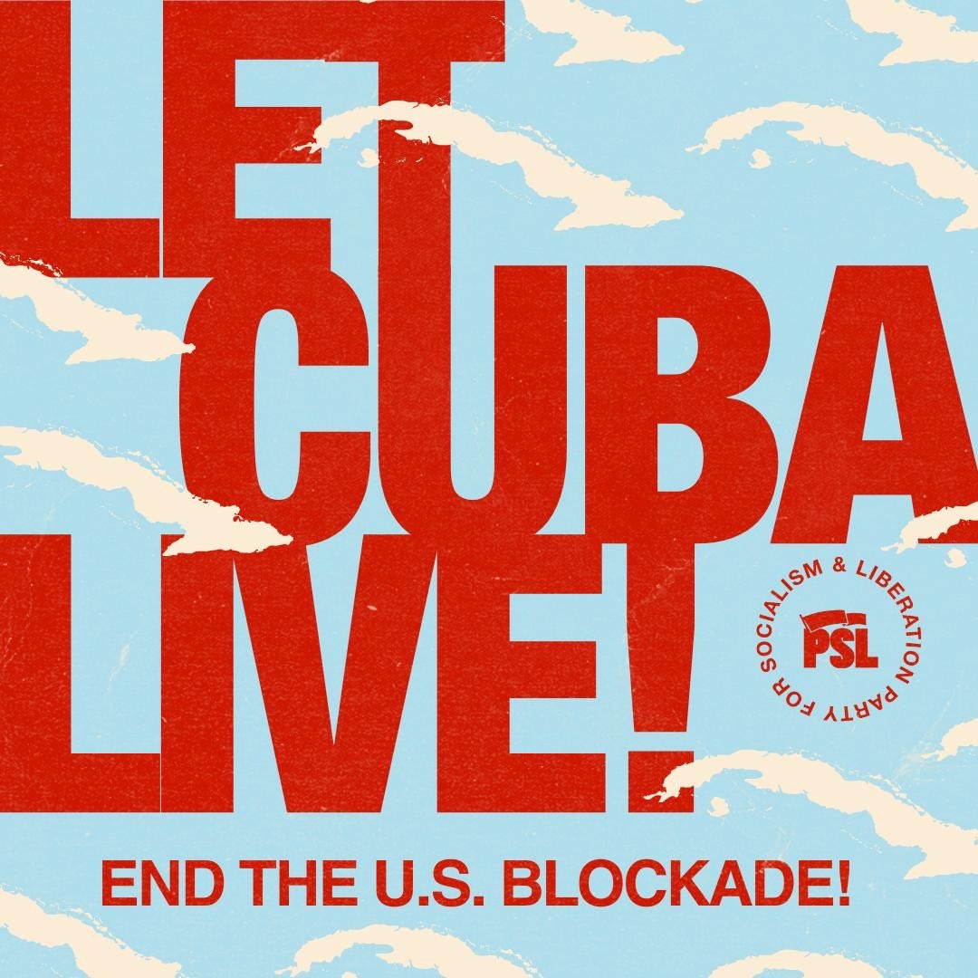 The U.S. blockade of Cuba denies the basic necessities of life to the Cuban people. 

The U.S. government causes suffering in the hopes of creating an internal crisis that leads to the overthrow of socialism. Hardships around electricity, food &amp; so much more could be ended