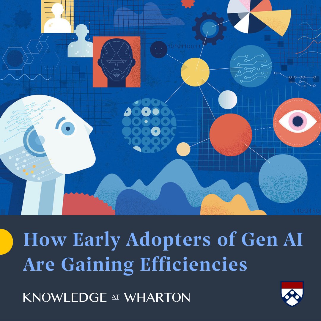 #GenAI can affect managerial decision-making in “a transformative way” by boosting value generation, according to Prof. Sonny Tambe, Faculty Co-Director of @AIatWharton.

@WhartonKnows shares his insights from @MackInstitute & #AIatWharton's conference: whr.tn/43iC14o